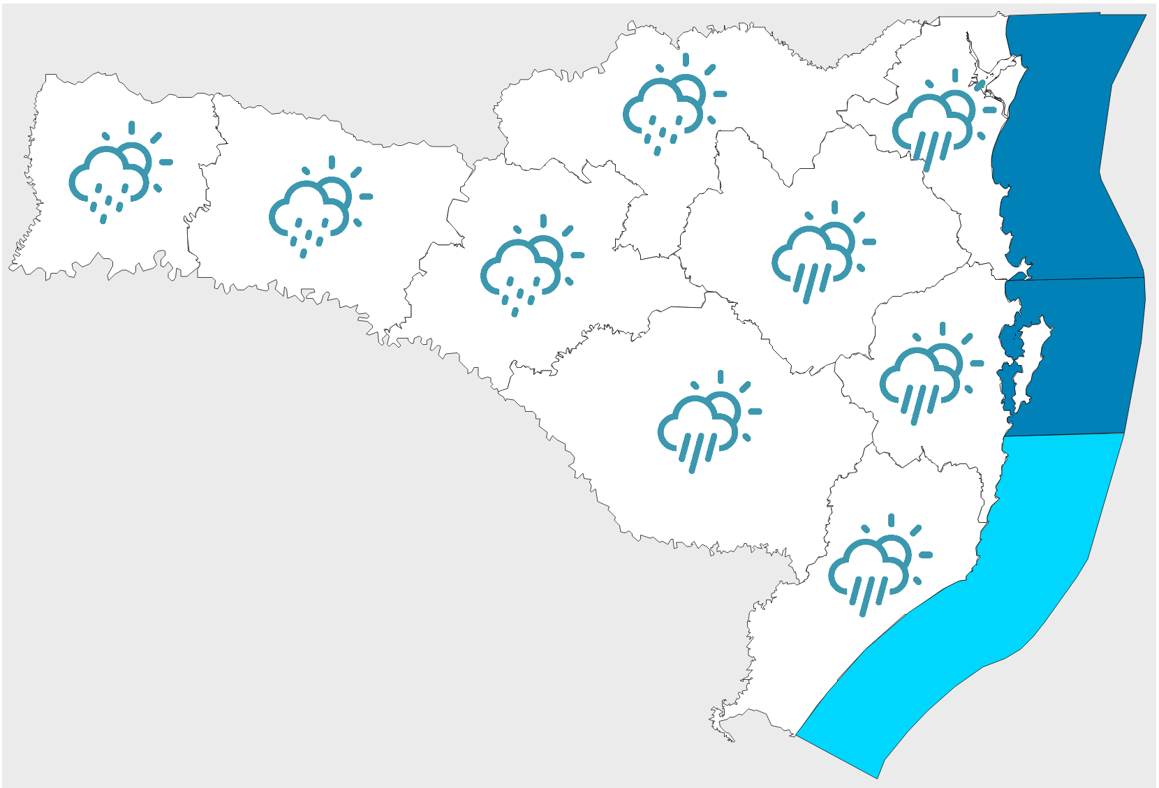 Confira a previsão do tempo para esta terça-feira (5)
