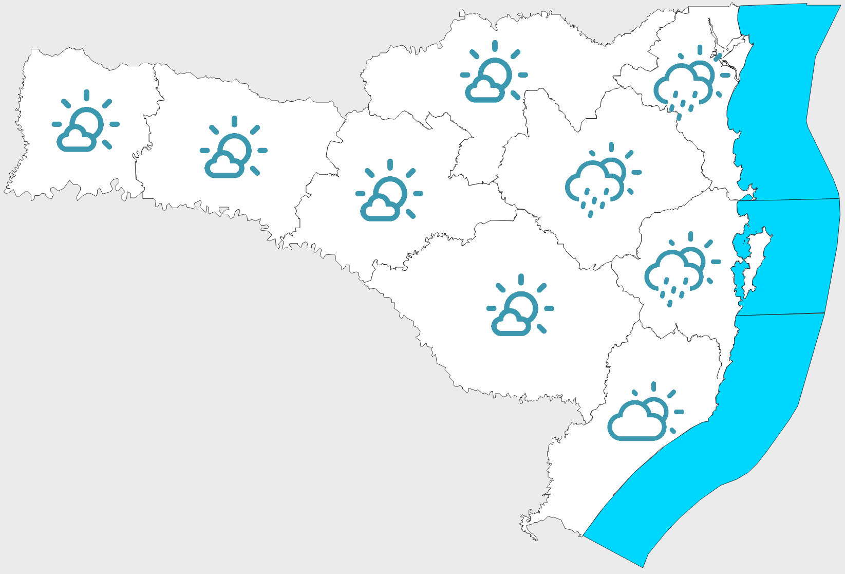 Confira a previsão do tempo para esta segunda-feira (18)
