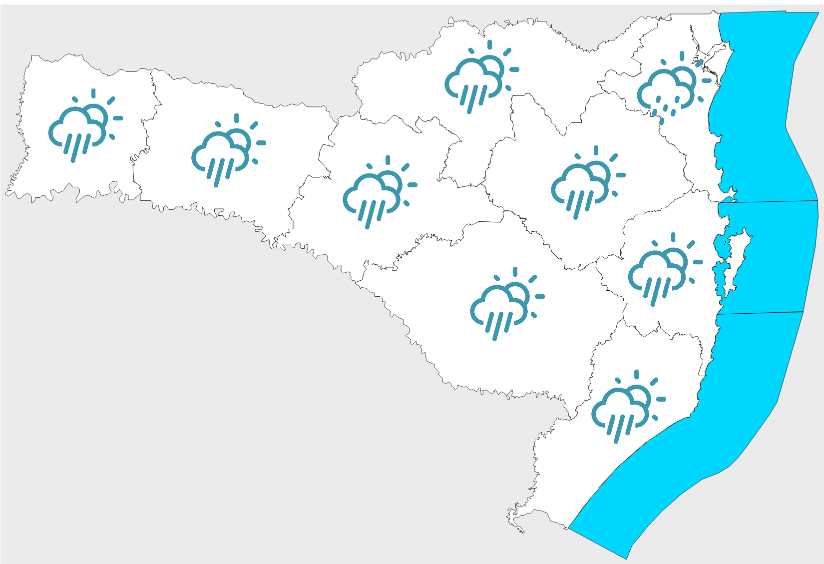 Confira a previsão do tempo para esta segunda-feira (4)