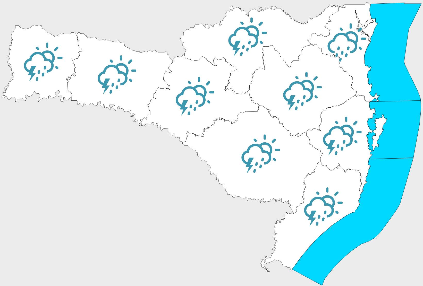 Confira a previsão do tempo para este domingo (3)