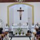 Mina Fluorita celebra oito anos de dedicação da Capela Nossa Senhora Aparecida e do altar em honra a Santa Gertrudes