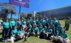 Delegação do Sicoob Credija marca presença no 20º Encontro Estadual de Mulheres