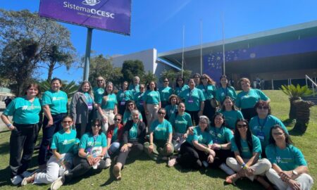 Delegação do Sicoob Credija marca presença no 20º Encontro Estadual de Mulheres