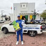 Fumacense campeão nacional de motocross é recebido com carreata em Morro da Fumaça