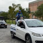 Fumacense campeão nacional de motocross é recebido com carreata em Morro da Fumaça