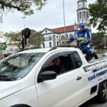 Fumacense campeão nacional de motocross é recebido com carreata em Morro da Fumaça
