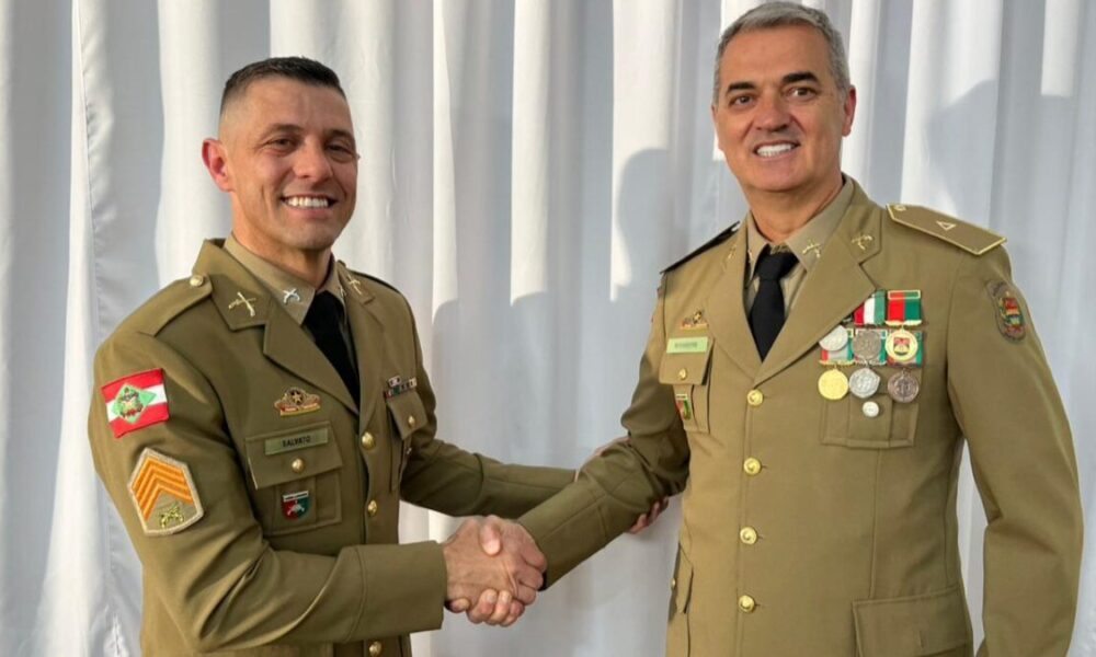 Sargento Clemilson Salvato assume comando da Polícia Militar em Morro da Fumaça