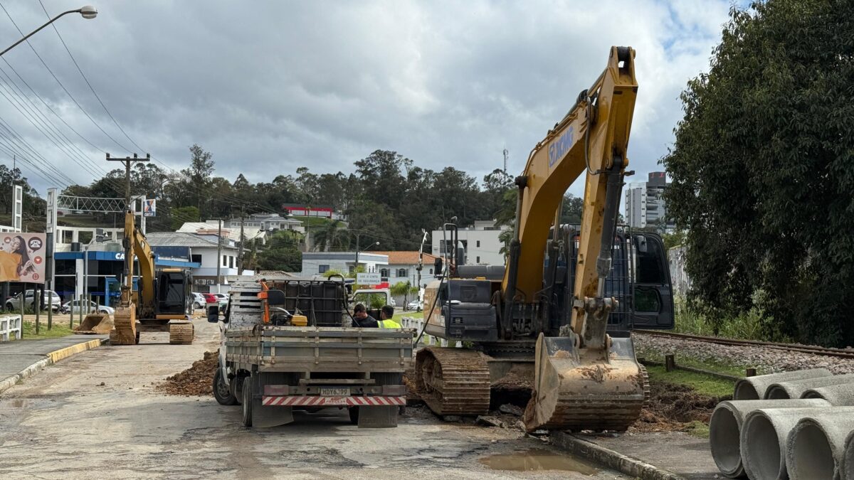 Obras do Parque Linear entram em nova fase e reforçam transformação urbana de Morro da Fumaça