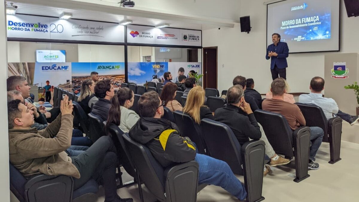 Sala do Empreendedor de Morro da Fumaça realiza encontro para discutir ações do Plano de Desenvolvimento Econômico Municipal
