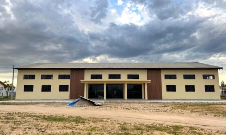 Salão de Festas da Capela do Balneário Esplanada está em fase final de conclusão