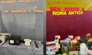 Colégio Interação promove Feira Cultural com o tema “Viagem no Tempo”