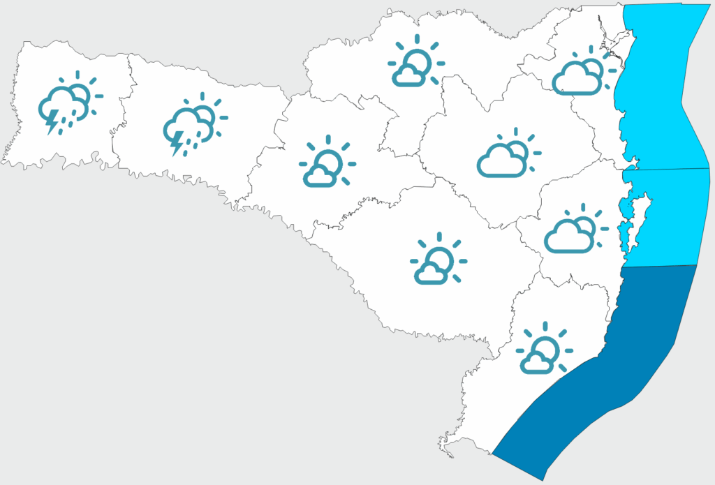 Confira a previsão do tempo para este sábado (27)