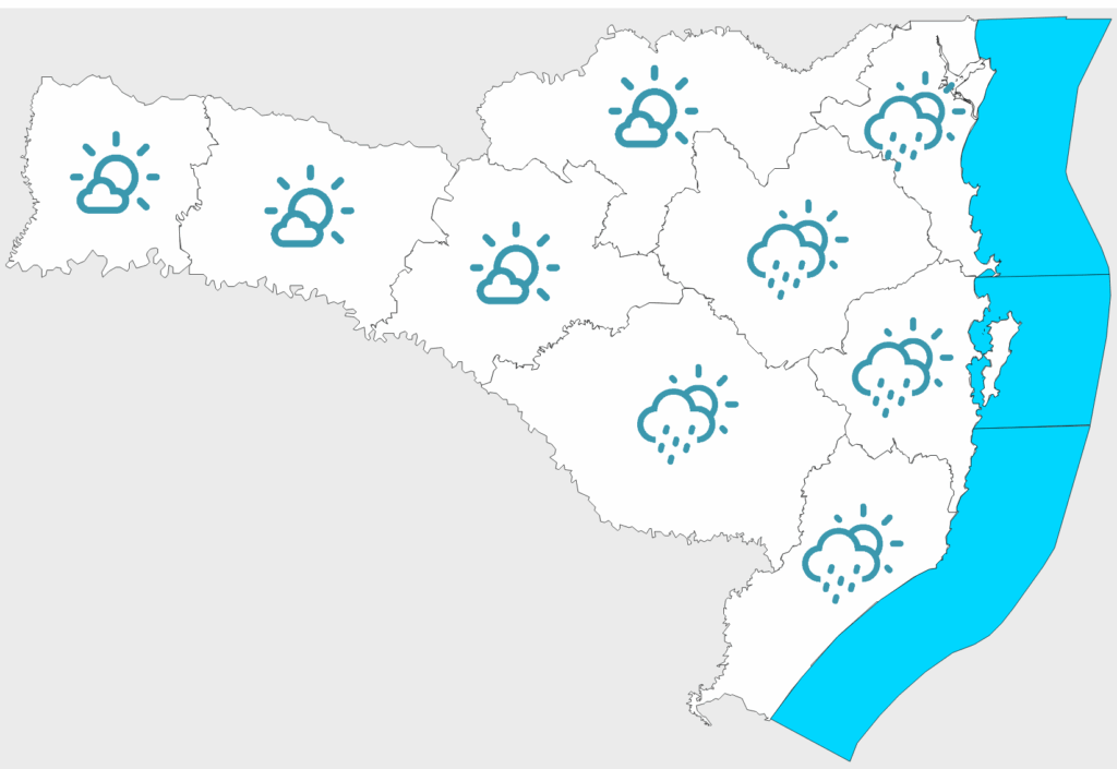 Confira a previsão do tempo para esta quarta-feira (3)