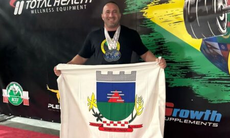 Atleta fumacense conquista dois pódios no Campeonato Mundial de Powerlifting em Balneário Camboriú