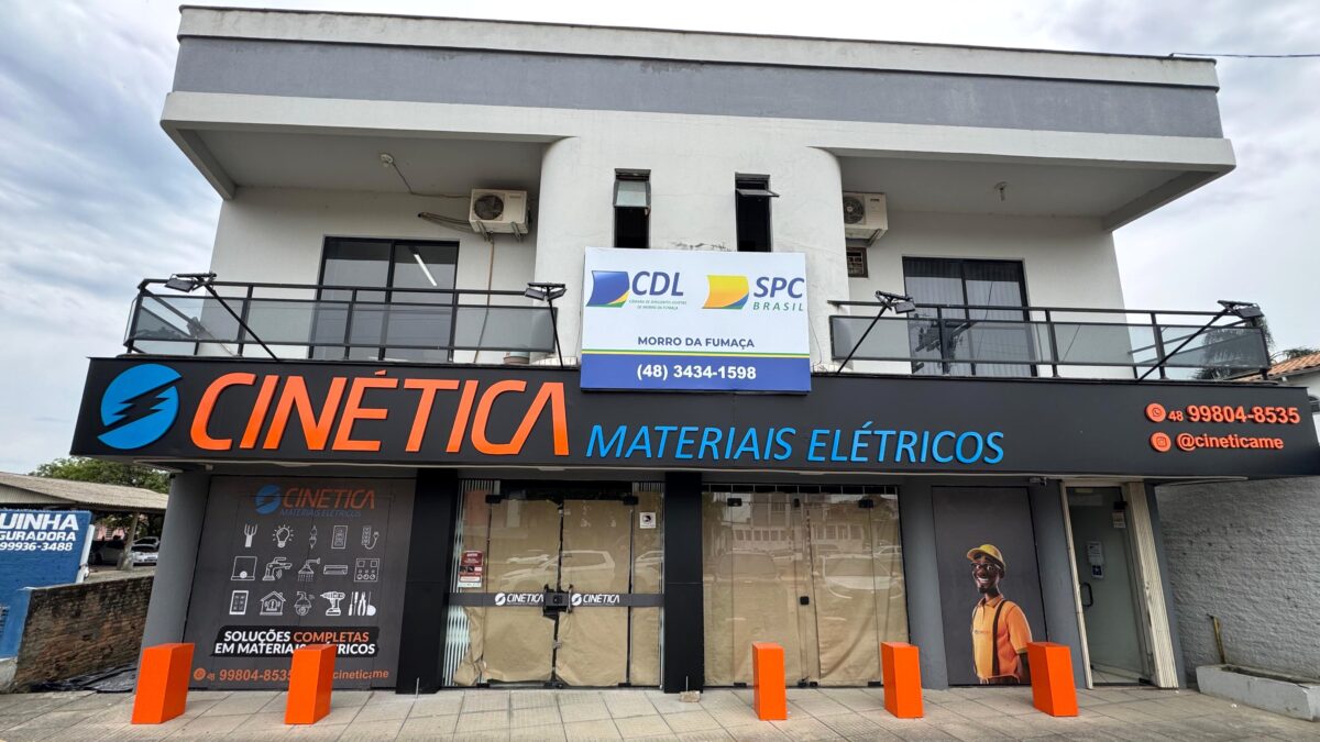 Cinética Materiais Elétricos inaugura novo espaço no Centro de Morro da Fumaça