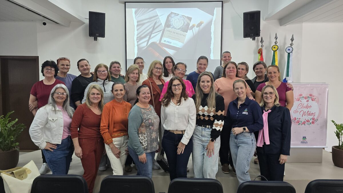 Assistência Social de Morro da Fumaça lança livro de receitas dos Clubes de Mães