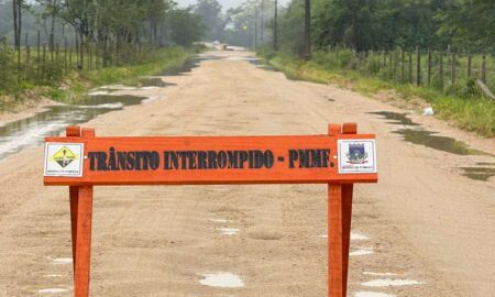 Por segurança, Rodovia Fortunato Salvan é interditada