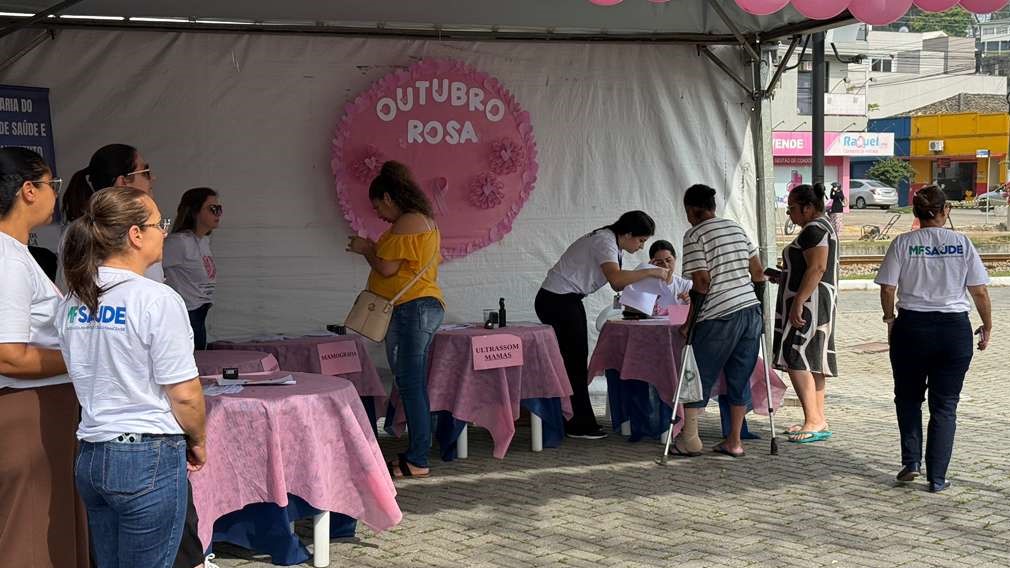 Outubro Rosa: Saúde fumacense disponibiliza mais de 3 mil exames em mutirão da saúde da mulher