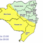 Declínio acentuado da temperatura nesta segunda (06) e terça-feira (07)