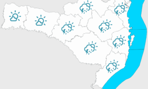 Confira a previsão do tempo para esta segunda-feira (13)