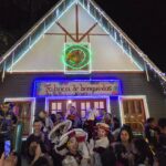 Chegada do Expresso Natalino emociona grande público na abertura da programação de Natal em Morro da Fumaça