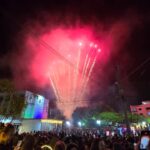 Chegada do Expresso Natalino emociona grande público na abertura da programação de Natal em Morro da Fumaça