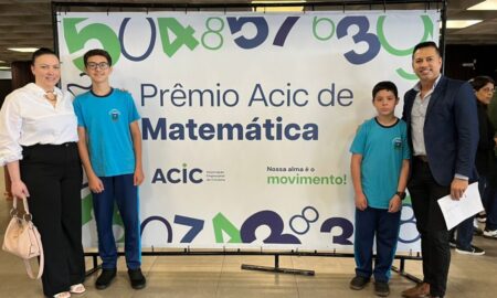 Alunos de Morro da Fumaça são medalhistas do 9º Prêmio Acic de Matemática
