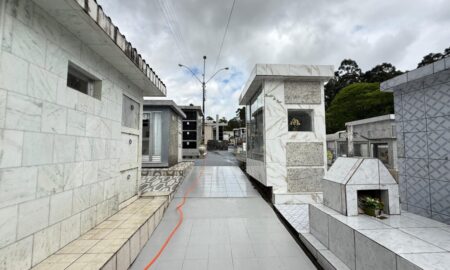 Secretaria de Infraestrutura de Morro da Fumaça realiza melhorias no Cemitério Municipal