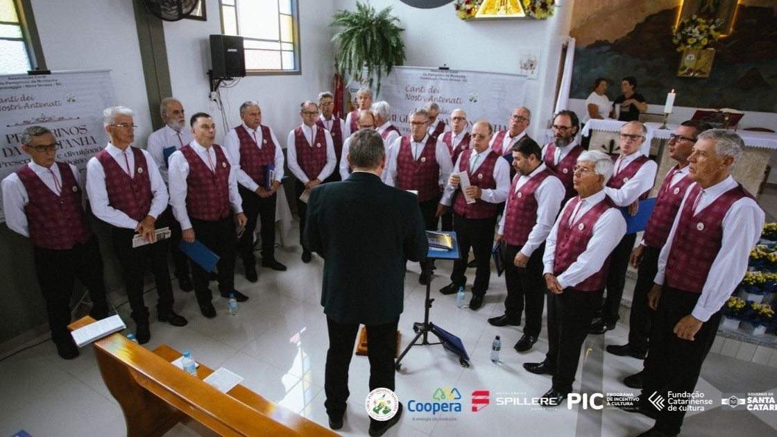 Coral Peregrinos da Montanha realiza apresentação neste domingo em Treze de Maio