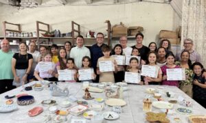 Reforçando tradição ceramista, segunda turma infantil de cerâmica artística se forma em Morro da Fumaça