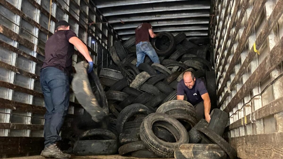Campanha de descarte consciente de pneus inicia na próxima segunda-feira (13)