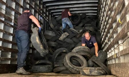 Governo de Morro da Fumaça encaminha mais de 600 pneus para destinação correta