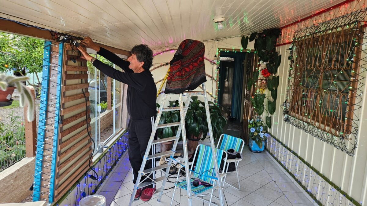 Residência de João Graciano recebe iluminação que virou símbolo do Natal em Morro da Fumaça