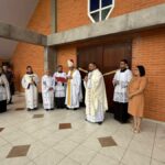 Igreja de Linha Cabral é dedicada a Frei Galvão em cerimônia marcada pela devoção 2 Igreja de Linha Cabral é dedicada a Frei Galvão em cerimônia marcada pela devoção