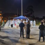 Comunidade de Linha Frasson celebra missa campal