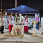 Comunidade de Linha Frasson celebra missa campal