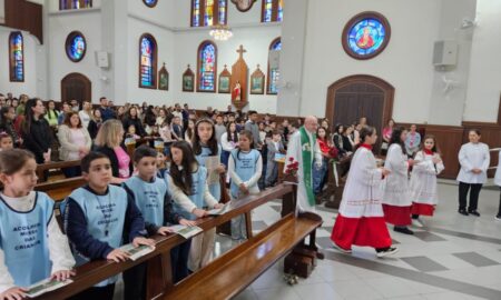 Paróquia São Roque celebra quatro anos da Missa com as Crianças neste sábado