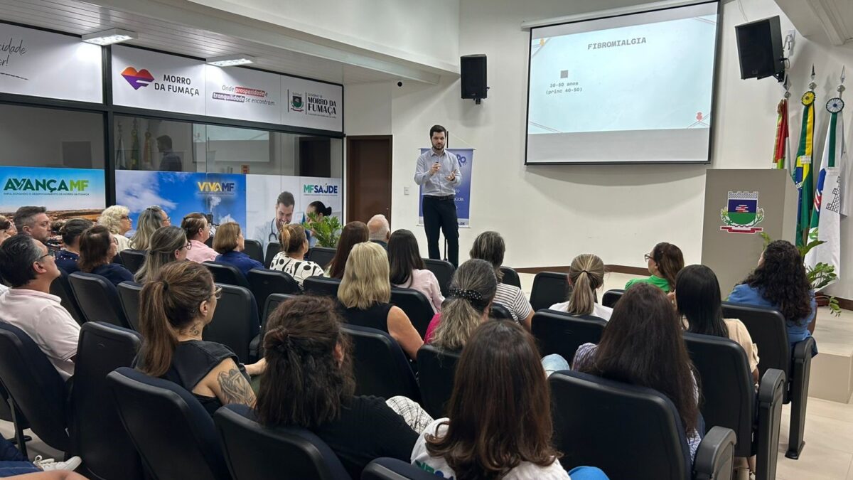 Dor crônica e fibromialgia são temas de palestra promovida pela Saúde de Morro da Fumaça