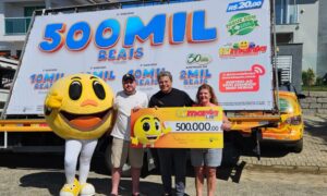 Trimania entrega prêmio de R$ 500 mil a fumacense