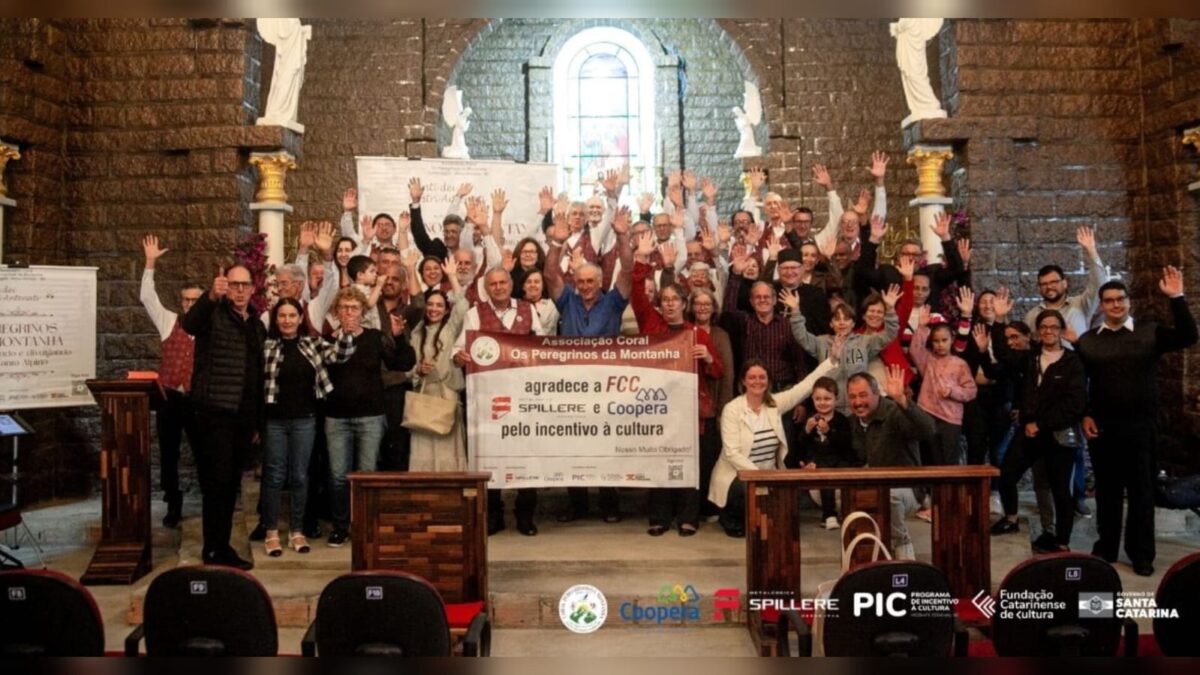 Coral Peregrinos da Montanha conclui circuito que valorizou o canto alpino