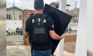 Polícia Civil recupera televisão furtada