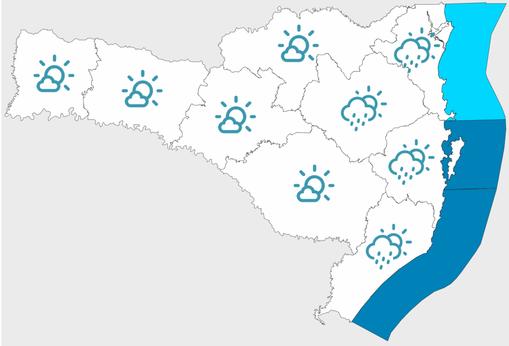 Confira a previsão do tempo para esta quarta-feira (19)