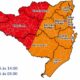 Temporais com vendaval e chuva intensa entre a tarde de sexta-feira (07) e a madrugada de sábado (08)