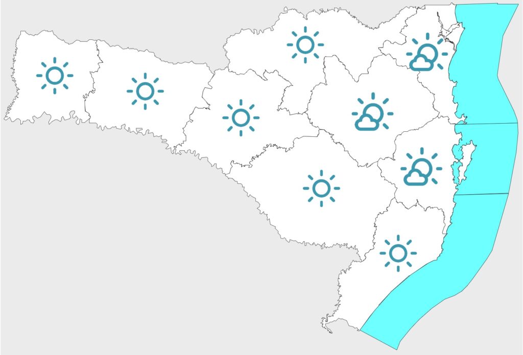 Confira a previsão do tempo para esta quinta-feira (18)
