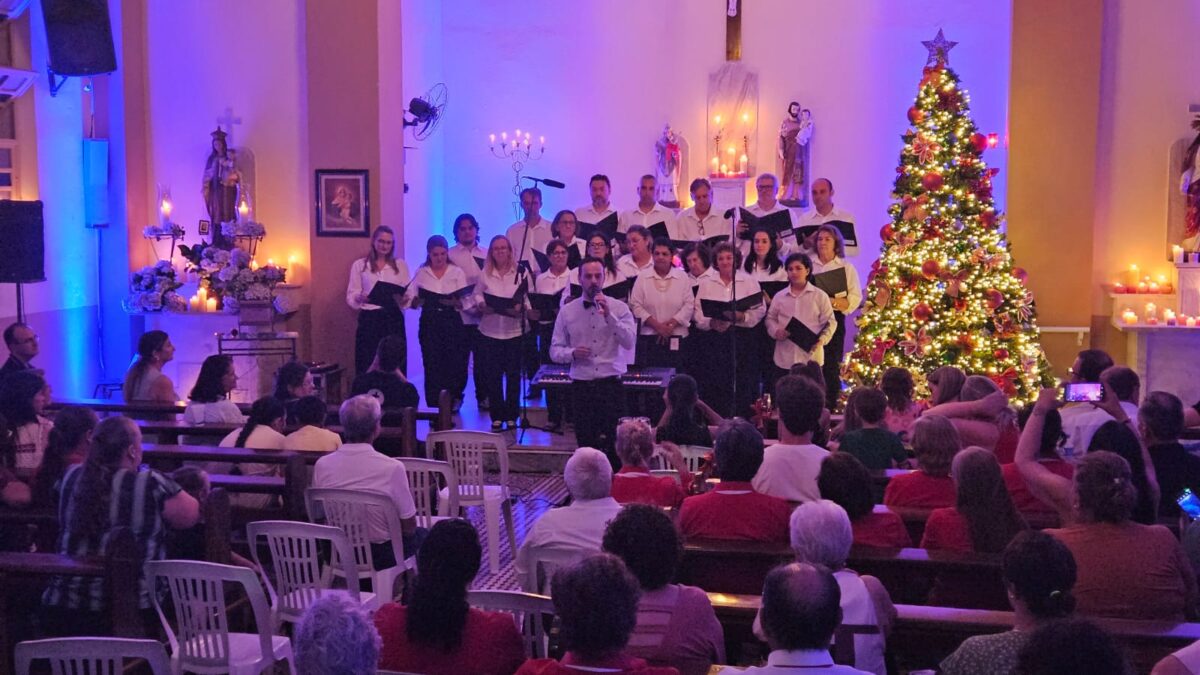 Cantata de Natal reúne corais e encanta comunidade em Linha Torrens