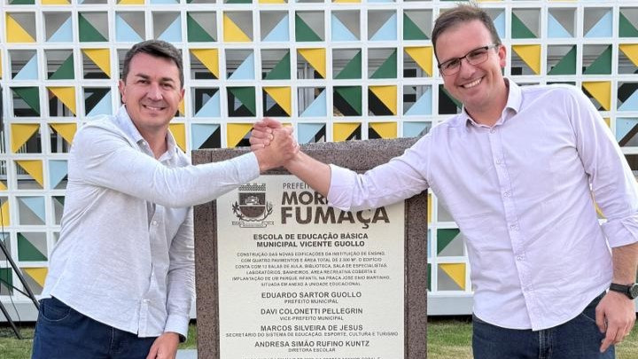 Eduardo e Davi projetam lançamento do maior pacote de obras da história de Morro da Fumaça