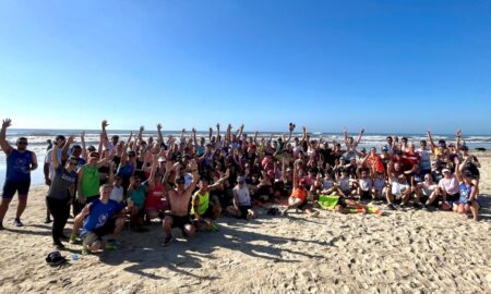 2º Treinão Solidário mobiliza atletas em apoio à Tati Gomes Marcos no Balneário Esplanada