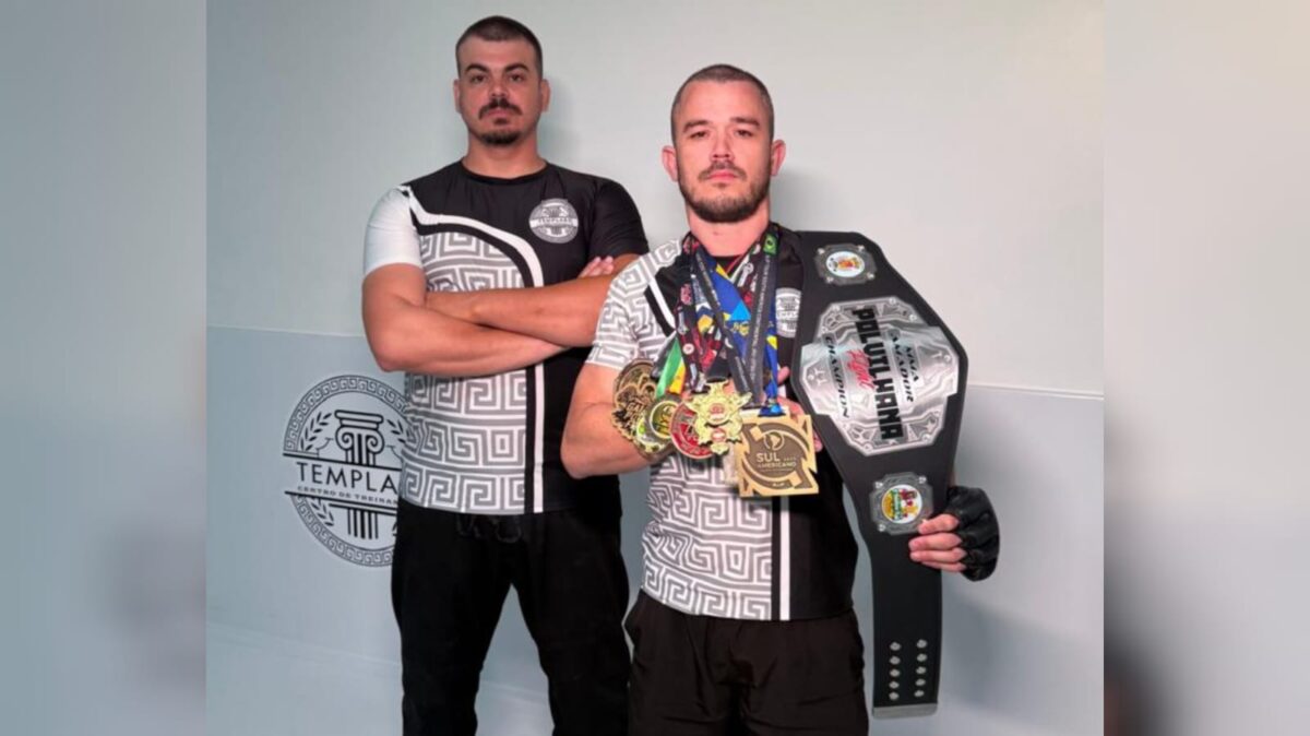 Fumacense conquista cinturão de MMA e sobe ao pódio no Sul-Americano de Jiu-Jítsu