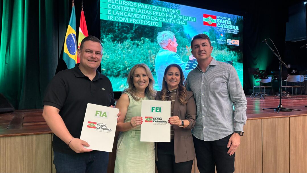 Morro da Fumaça é contemplada com mais de R$ 1.4 milhão para projetos que irão beneficiar idosos, crianças e adolescentes