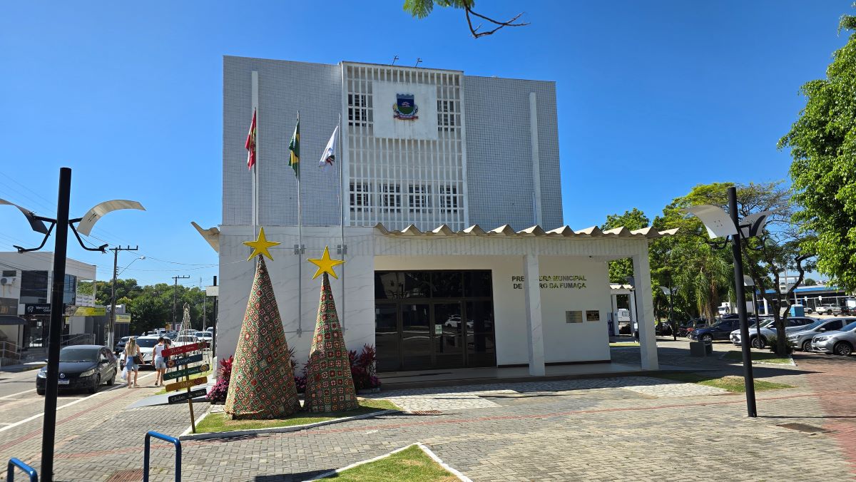 Confira o expediente da Administração Municipal fumacense neste Natal e Ano Novo